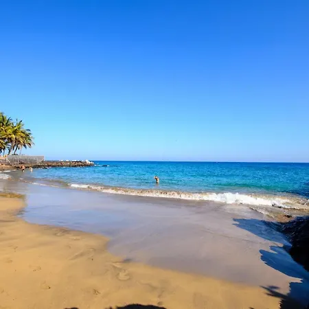 Orange Volcano - Pool And Gym In Sport Center Fariones Included By Lanzarote Feriehus Puerto del Carmen (Lanzarote)