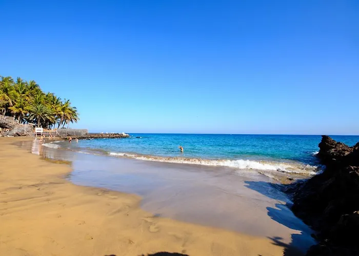 Orange Volcano - Pool And Gym In Sport Center Fariones Included By Lanzarote بيت للعطل بويرتو ذيل كارمين